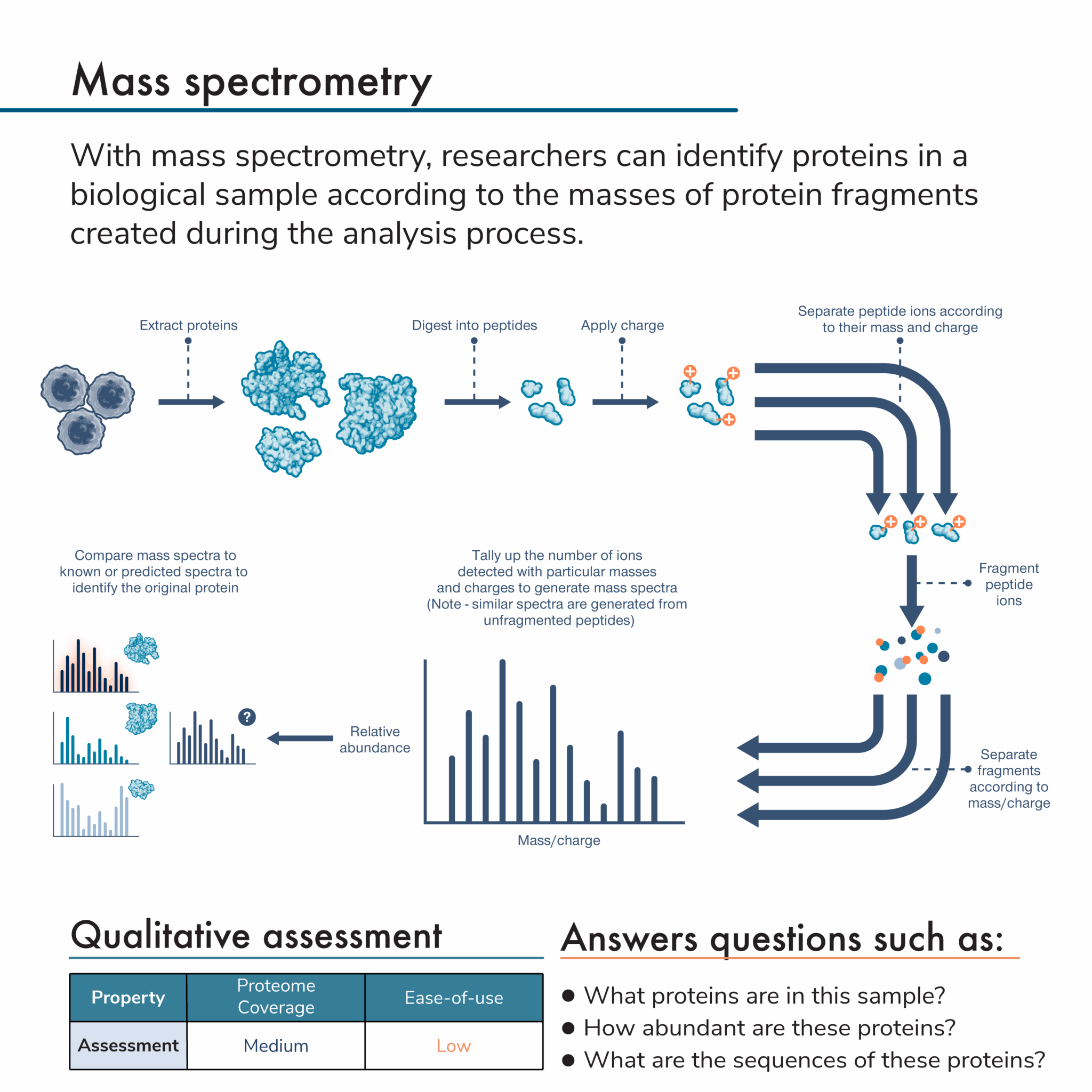 Traditional protein analysis methods - Mass spectrometry proteomics ...
