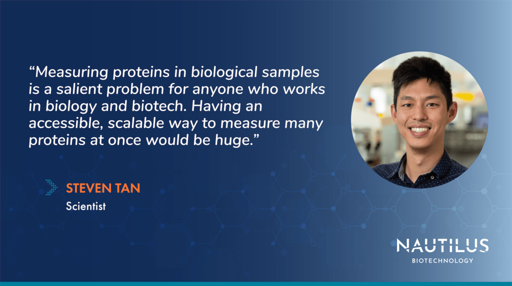 Headshot and quote from Steven Tan, Nautilus Scientist